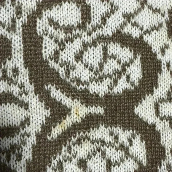 Peruvian Link Alpaca Collection Women Med Brown Jauja Full Zip Cardigan Sweater - Picture 7 of 8